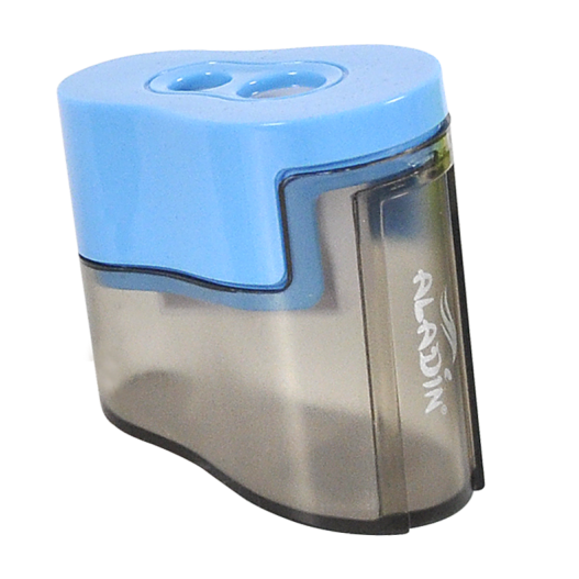 TAILLE-CRAYON 2 TROUS SHARPENER Couleur Bleu