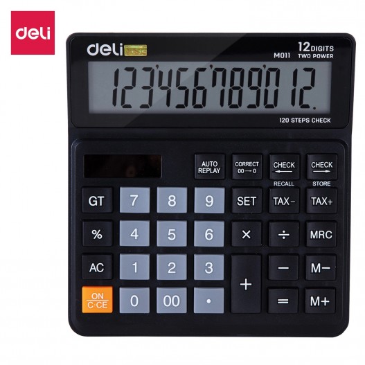 CALCULATRICE DE BUREAU 12 CHIFFRES DELI