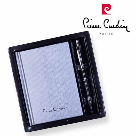 COFFRET STYLO A BILLE + BLOC NOTE PIERRE CARDIN PC13