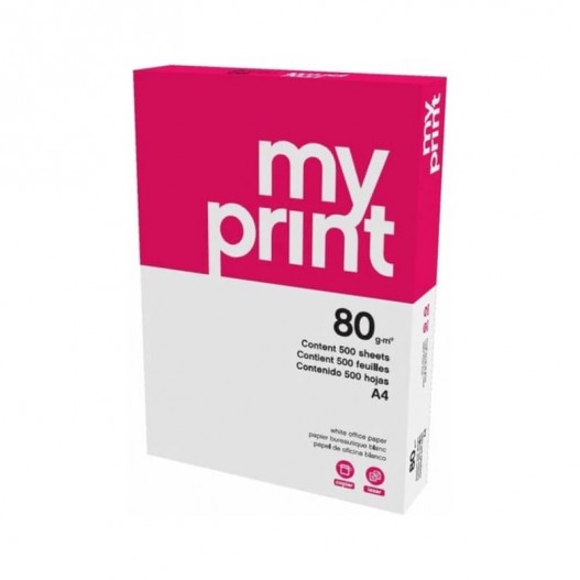 Papier Imprimante A4 80g/m² Blanc 500 Feuilles - Papier 