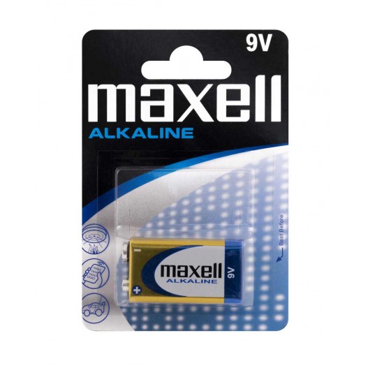 PILE ALCALINE 9 VOLTS - MAXELL