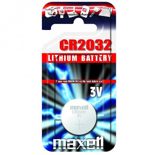 PILES BOUTON 3V CR LITHUIM CR2032 -MAXELL