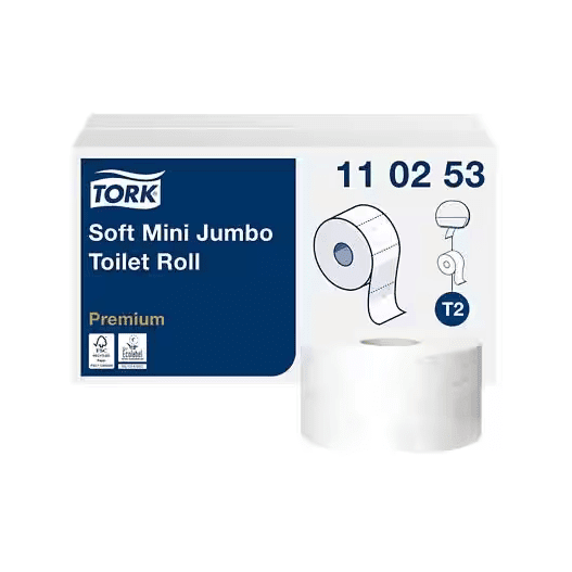 RECHARGE POUR  DISTRIBUTEUR  TORK T2 BLANC PQ DE12