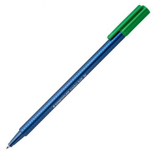 STYLO A BILLE TRIPLUS MEDIUM STAEDTLER VERT