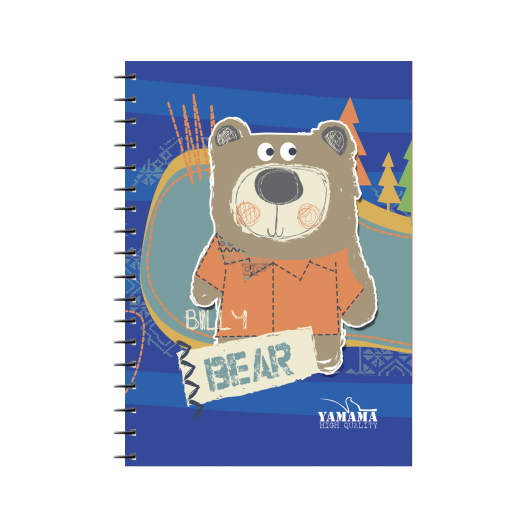CARNET SPIRAL CATONNEE 100P 11X16CM  YAMAMA