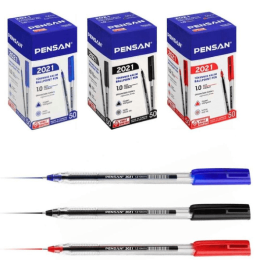 STYLO A BILLE 1MM TRIANGULAIRE - PENSAN