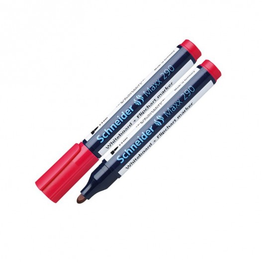 MARQUEUR EFFAÇABLE MAX 290 ROUGE