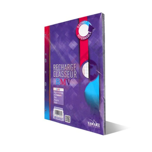 RECHARGE CLASSEUR SYS GM BMV 80G