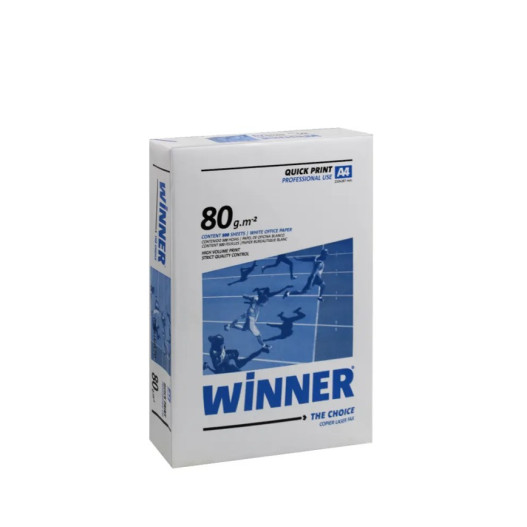 RAME DE PAPIER  WINNER 80GR-  500 FEUILLES