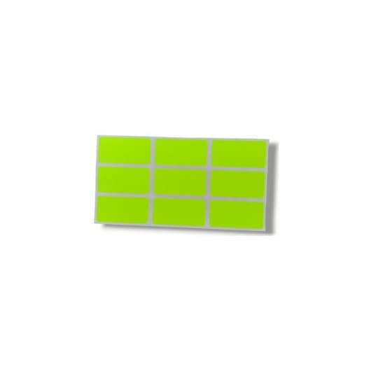 ETIQUETTE FLUO SCOLAIRE 20*40CM POUR CORRECTION JAUNE