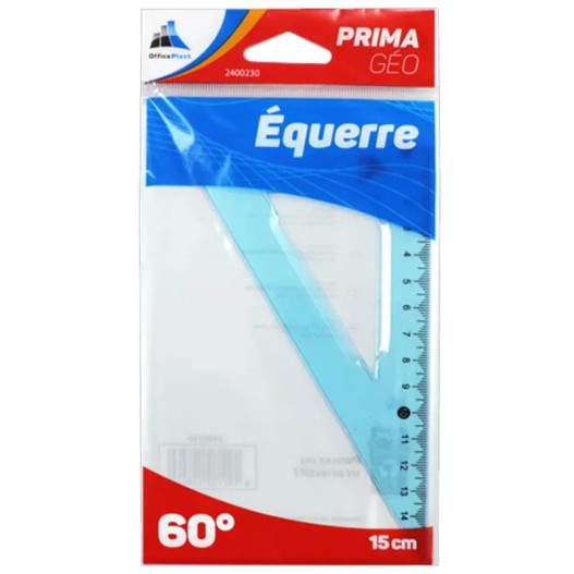 EQUERRE 60°/ 15 CM  OP