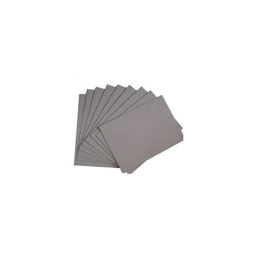 FEUILLES DE CARTON 75*100 GRIS GRIS