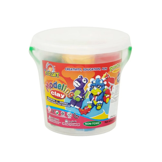 BOX DE  PATE A MODELER 225G + CUTTERS KIDDY ART