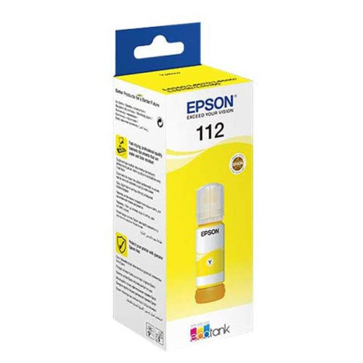 BOUTEILLE D'ENCRE EPSON ORIGINAL 112 -YELLOW