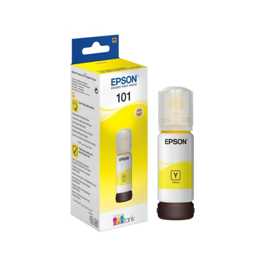 BOUTEILLE ENCRE EPSON ORIGINAL 101 -YELLOW