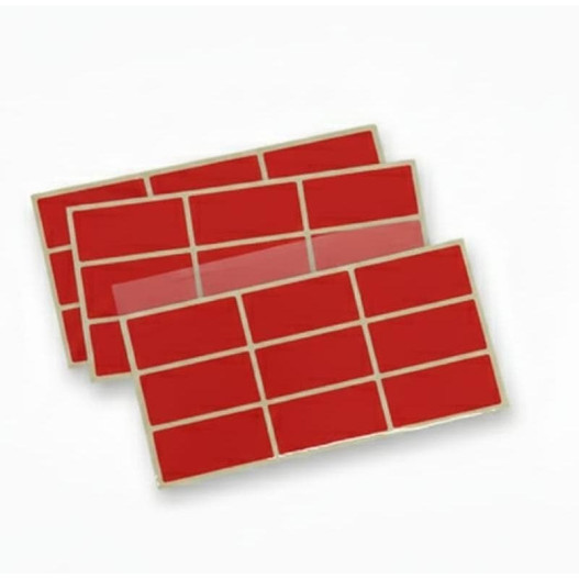 ETIQUETTE FLUO SCOLAIRE 20*40CM POUR CORRECTION- ROUGE