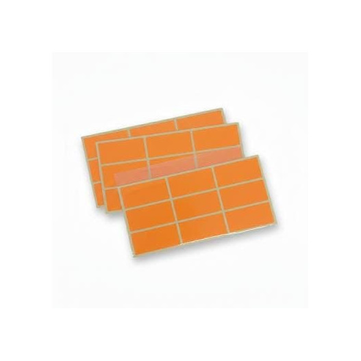 ETIQUETTE FLUO SCOLAIRE 20*40CM POUR CORRECTION -ORANGE