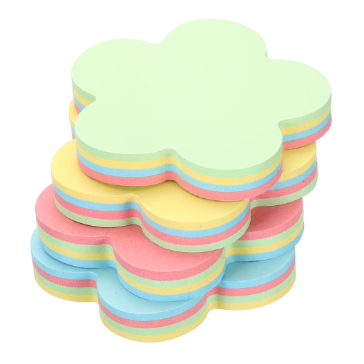 STICK NOTE PASTEL FORME 76*76 -  ASSORTIS