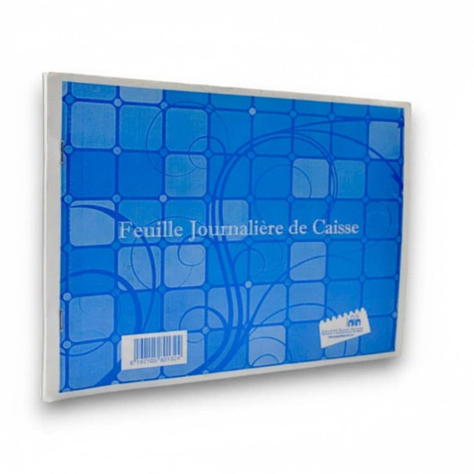 CAHIER FEUILLE DE CAISSE 60F
