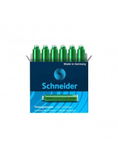 PAQUET DE 6 CARTOUCHES D'ENCRE SCHNEIDER VERT