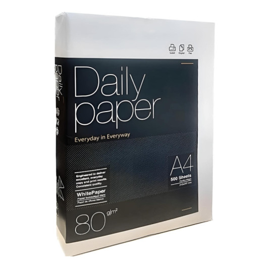 RAMETTE DE PAPIER A4 80G DAILY PAPER