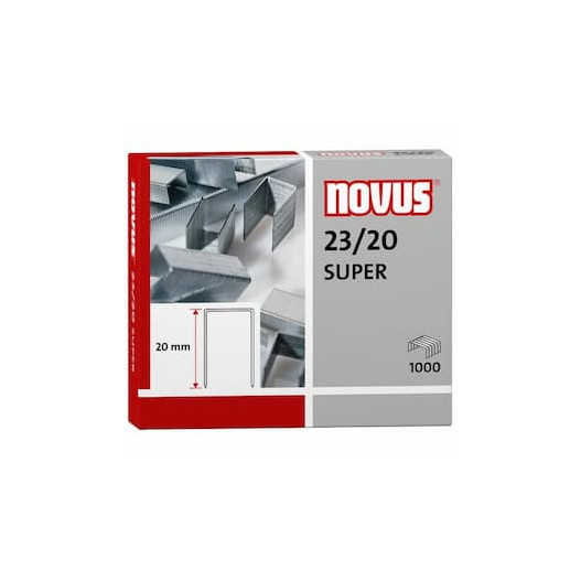 AGRAFES NOVUS 23/20 PQ/1000