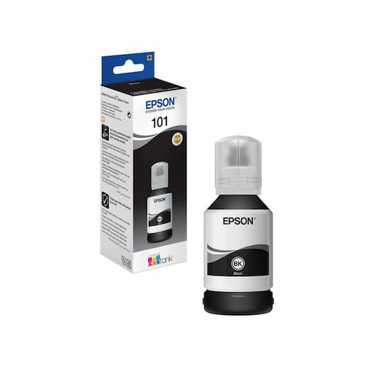 BOUTEILLE D'ENCRE EPSON ORIGINAL  101 -  127 ML NOIR
