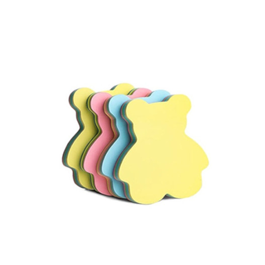 STICK NOTES FLUO OURS 100 FEULLES  - 5 COULEURS...