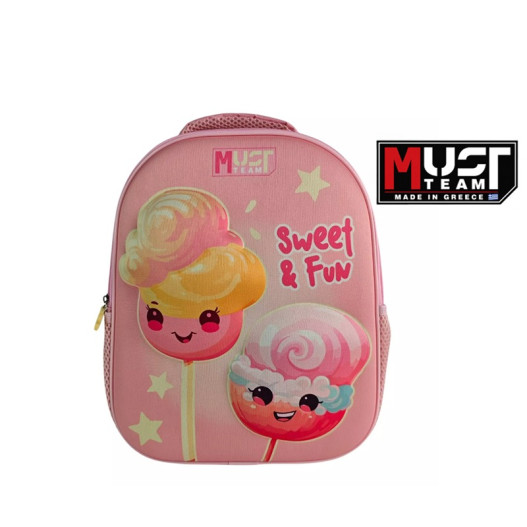 SAC A DOS ENFANT MUST TEAM 3D LOLLIPOP