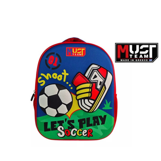 SAC A DOS ENFANT MUST TEAM 3D FOOTBALL