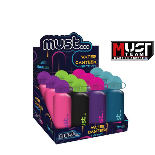 BOUTEILLE EAU 500ML METAL MUST UNI