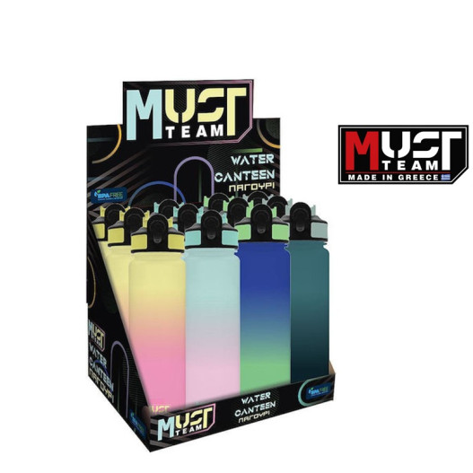 BOUTAILLE EAU 800ML MUST TEAM UNI