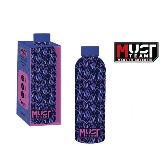 BOUTAILLE EAU 500ML STANLESS STEEL MUST TEAM VIOLET
