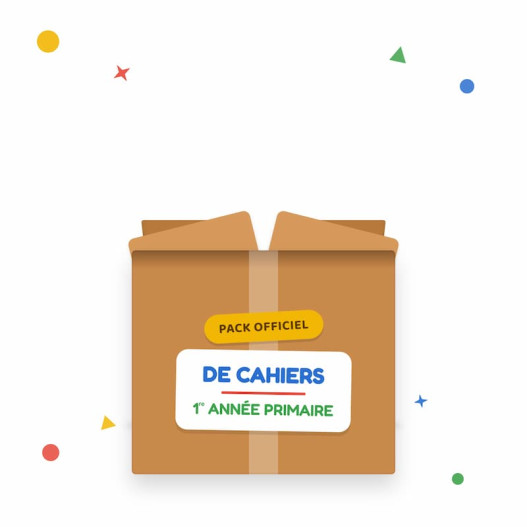 PACK OFFICIEL DE CAHIERS – 1ʳᵉ ANNÉE PRIMAIRE LOM1