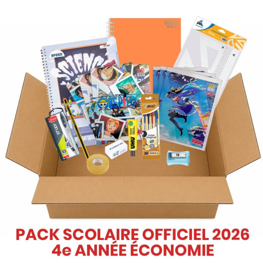 PACK DE FOURNITURES SEC ECONOMIE - 4EME ANNEE
