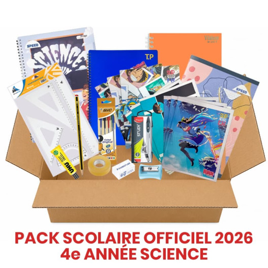 PACK DE FOURNITURES SEC SCIENCE - 4EME ANNEE