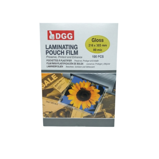 100 POCHETTES DE PLASTIFICATION A4 - 80 micron