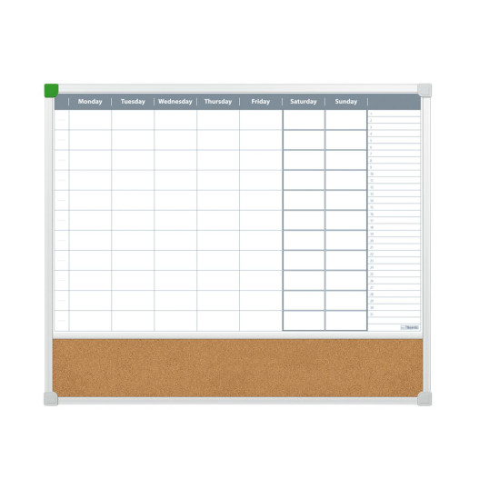 TABLEAU PLANNING HEBDOMADAIRE 90 × 60 CM – TPC03/C65