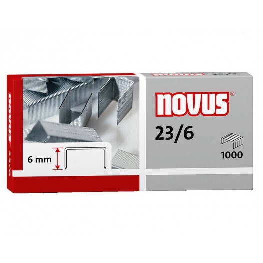 AGRAFES NOVUS 23/6 PQ/1000