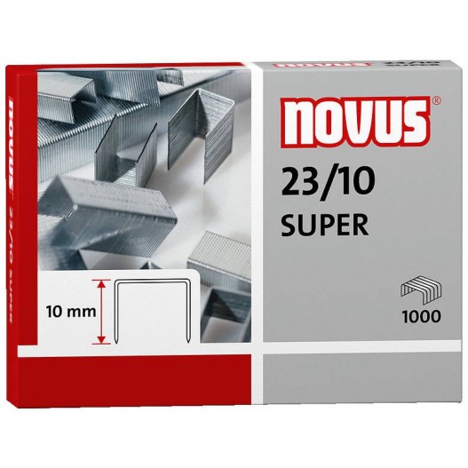 AGRAFES NOVUS 23/10S PQ/1000