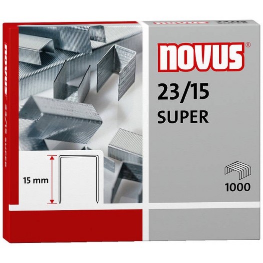 AGRAFES NOVUS 23/15 PQ/1000