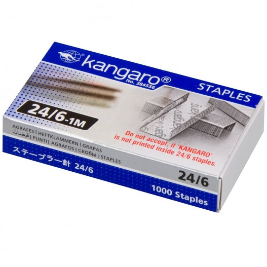Novus Agrafes Pour Le Bureau Agrafeuse 24/6DIN Super, 24/6, Fil D'acier