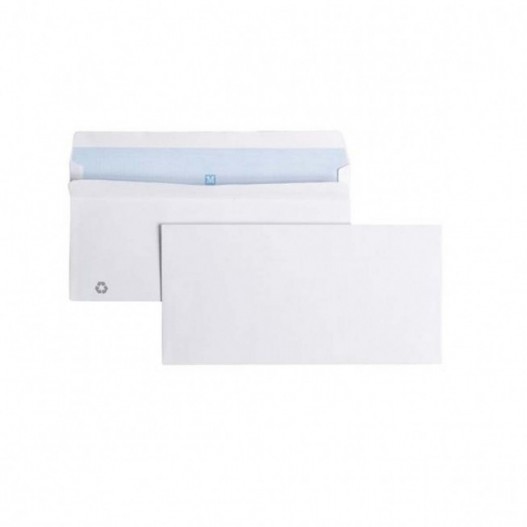 PAQUET DE 1000 ENVELOPPES BLANCHES 120x176 - 80GR