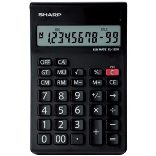 CALCULATRICE DE BUREAU SHARP EL-122N