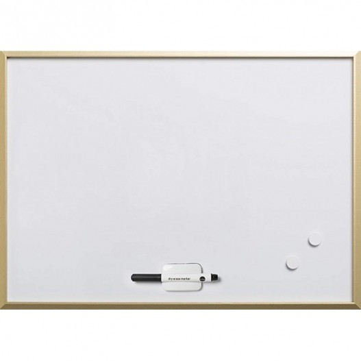 TABLEAU BLANC MAGNÉTIQUE DOUBLE FACE MOBILE 120X200 - AD