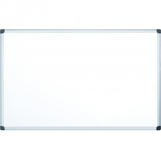 Tableau Magnétique Blanc Cadre Aluminium 60x90 CM