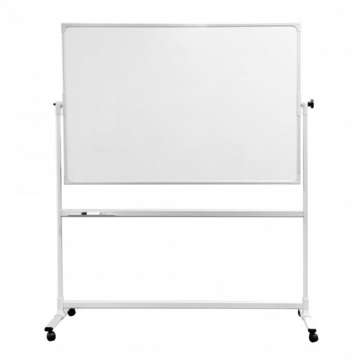 TABLEAU BLANC DOUBLE FACE PIVOTANT 180X120-TOS1218