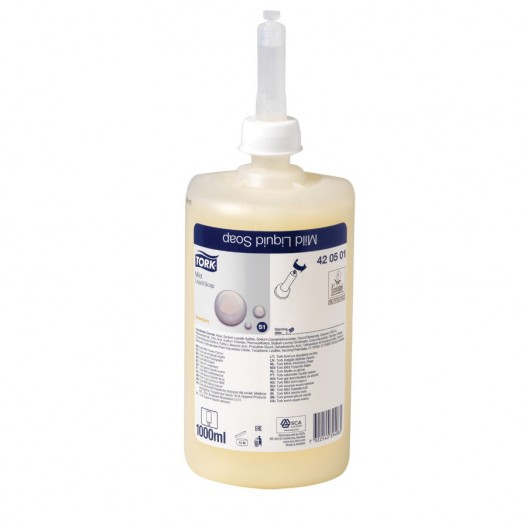 SAVON LIQUIDE S1 CARTON DE 6 TORK- 1000ML 420501