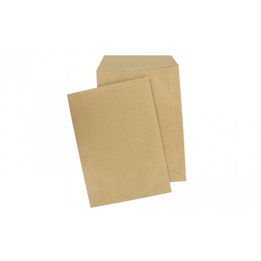 PACK DE 500 POCHETTE KRAFT 16X23 STRIP - PIGNA