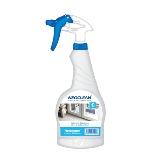 NETTOYANT VITRES ET MULTI-SURFACES NEOCLEAN H3 750 ML